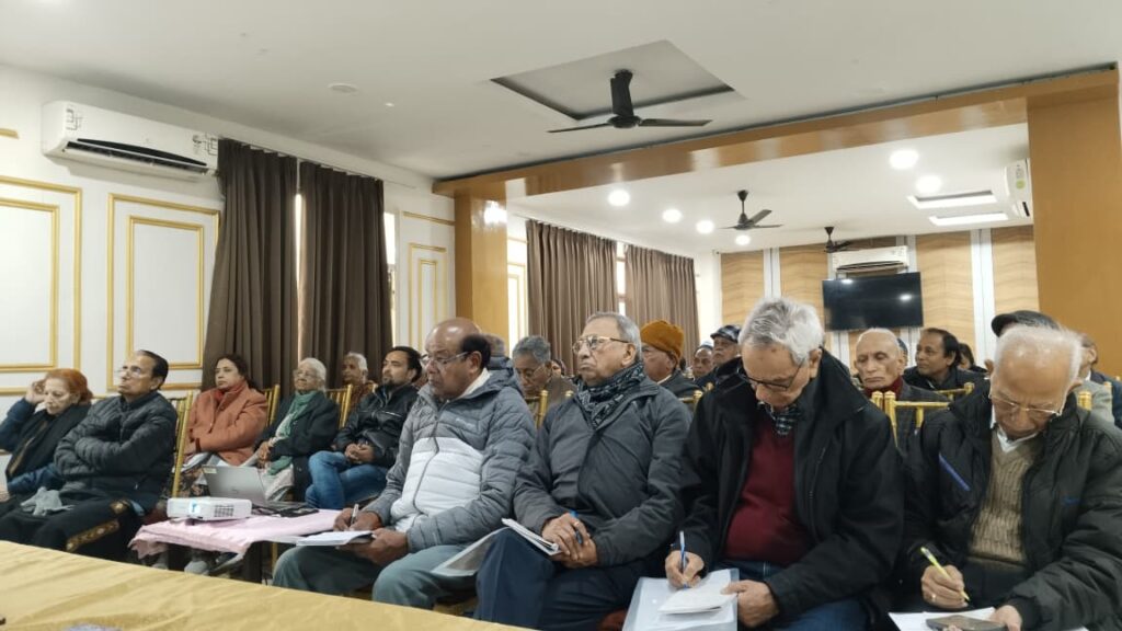 हरिद्वार: सीनियर सिटीजन फोरम व हेल्पएज इंडिया ने आयोजित किया वरिष्ठ नागरिकों के मानसिक स्वास्थ्य पर जागरूकता कार्यक्रम