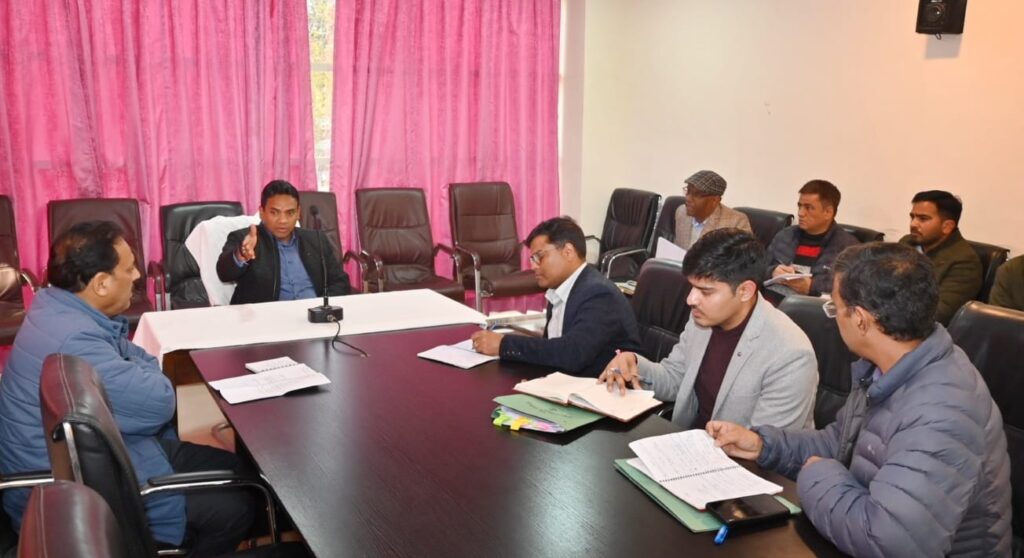 सचिव आवास पहुंचे हरिद्वार किया अतिथि गृह का निरीक्षण लिया व्यवस्थाओं का जायजा