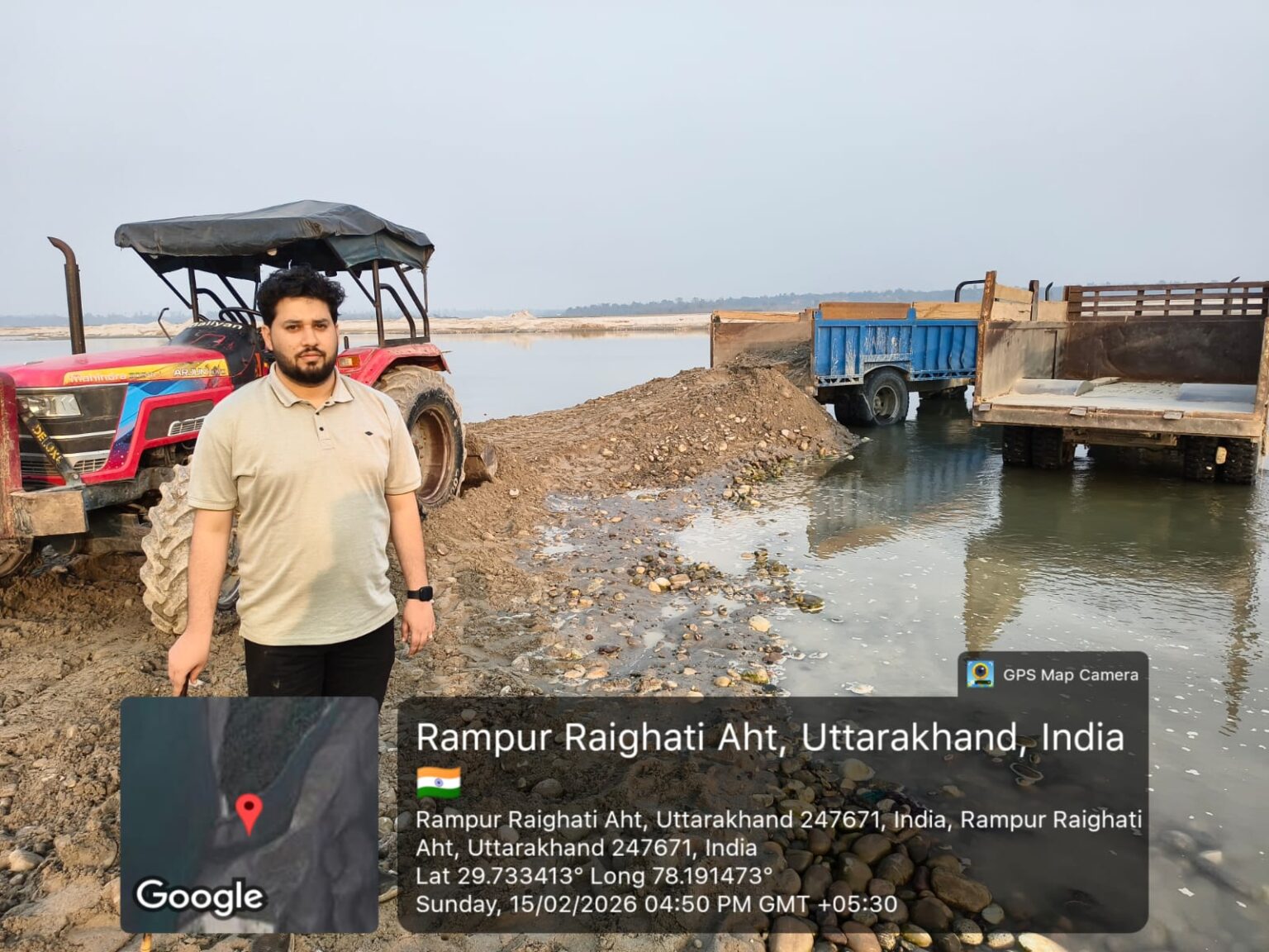 जिलाधिकारी मयूर दीक्षित के निर्देशन में अवैध खनन के खिलाफ की जा रही है छापेमारी की कार्रवाई