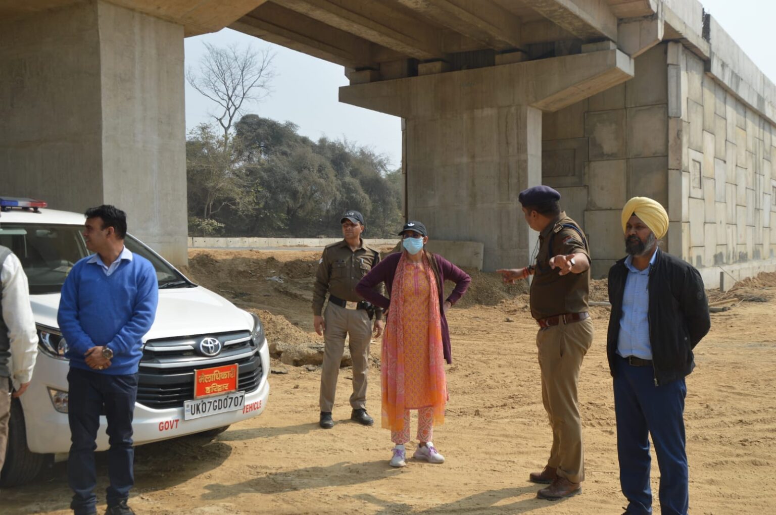 कुंभ मेला-2027 की तैयारियों को लेकर मेलाधिकारी ने कुंभ नगरी के विभिन्न क्षेत्रों का किया निरीक्षण