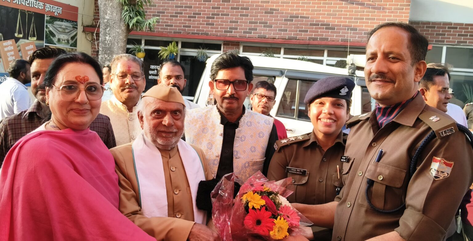 होली पर्व व रमजान के मद्देनजर सिविल लाइन कोतवाली में हुई बैठक,एसपी देहात सहित पुलिस अधिकारी रहे मौजूद