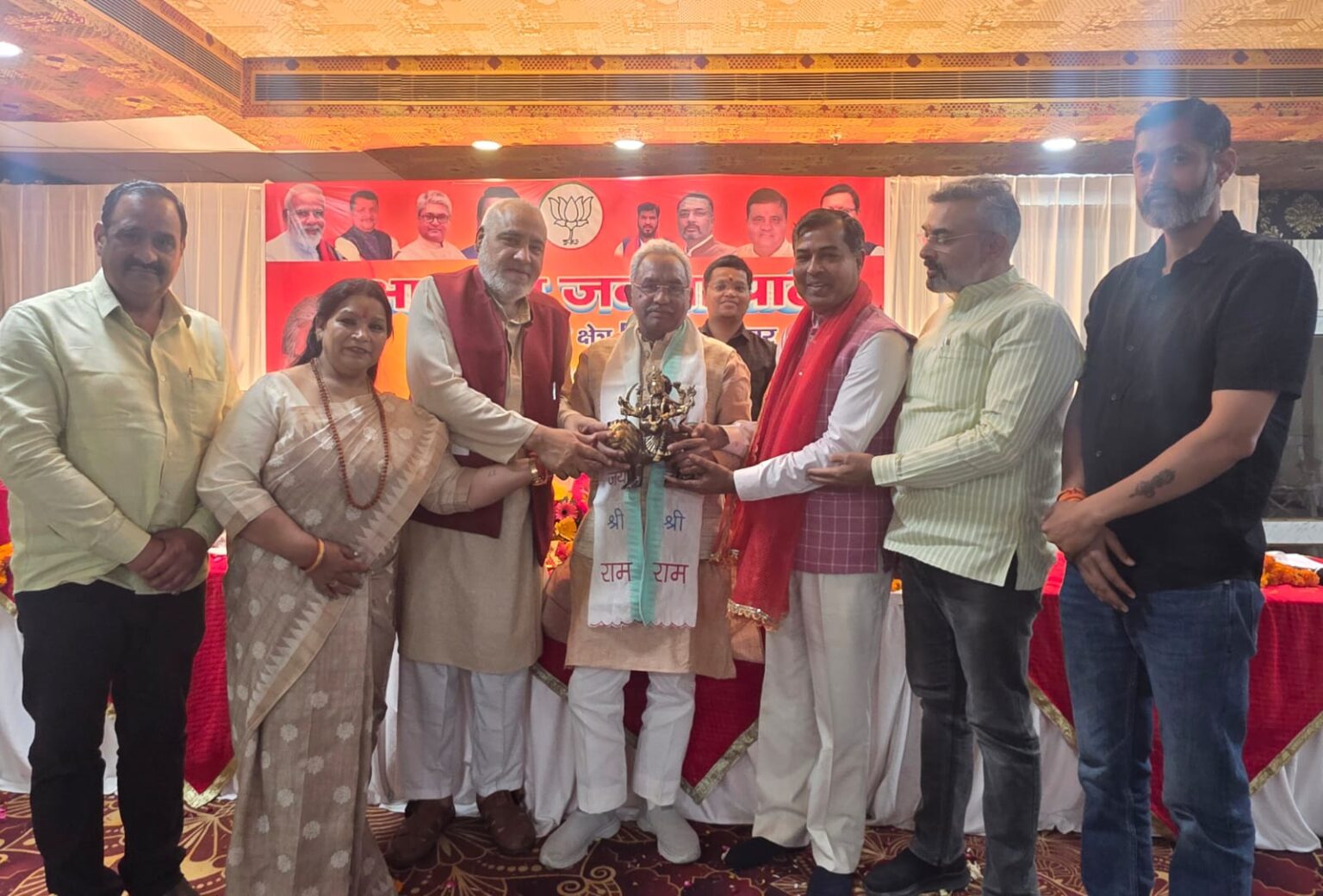 “4 साल बेमिसाल” कार्यक्रम के तहत रानीपुर विधानसभा में संगठनात्मक बैठक आयोजित