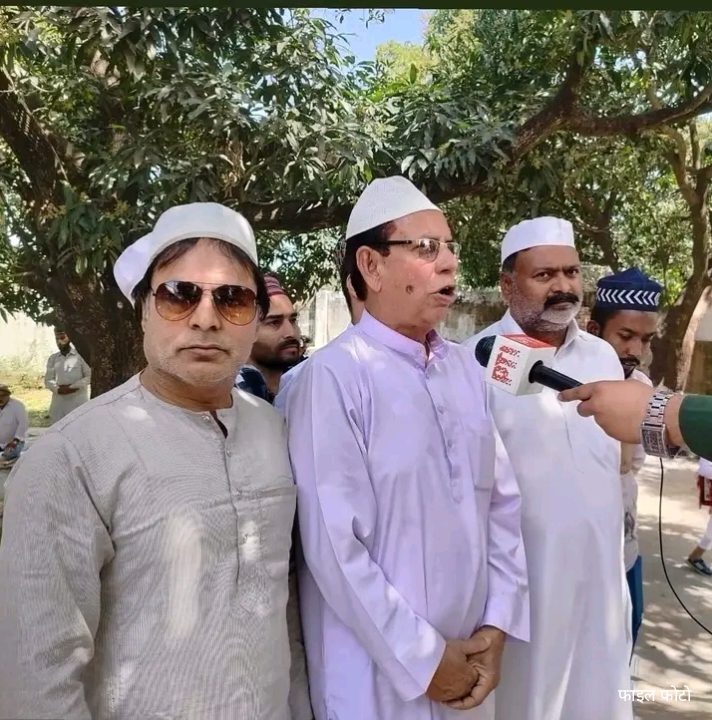 रमजान के तीसरे जुमे पर नमाज अदा, पूर्व राज्य मंत्री हाजी नईम कुरैशी ने दी इंसानियत और भाईचारे की सीख