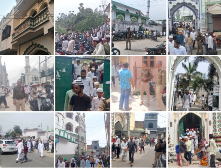 हरिद्वार की मुस्तैदी में चौथे जुमे की नमाज़ शांतिपूर्ण संपन्न