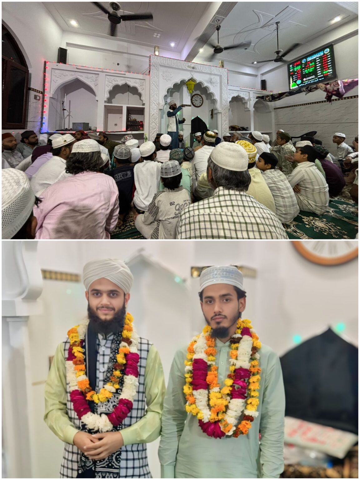 मस्जिद गरीब नवाज़ ज्वालापुर में नमाज़-ए-तरावीह में कुरआन-ए-पाक की तकमील, रूहानी माहौल में हुई महफ़िल