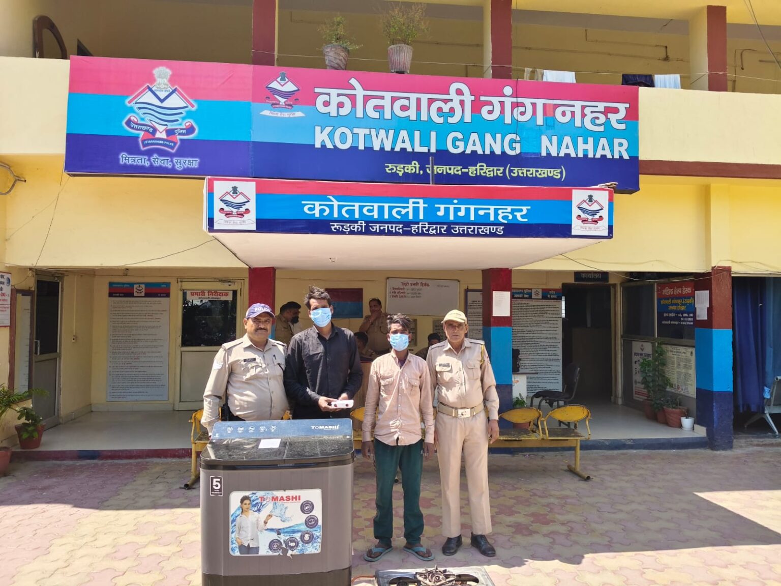 हरिद्वार पुलिस की बड़ी सफलता, घर में हुई चोरी का किया खुलासा, 02 आरोपी गिरफ्तार