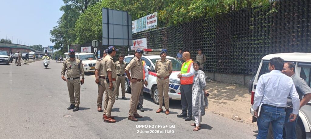 चारधाम यात्रा को जाम मुक्त बनाने की तैयारी तेज,हरिद्वार पुलिस समेत कई विभागों की संयुक्त टीम ने किया प्रमुख चौराहों का सर्वे