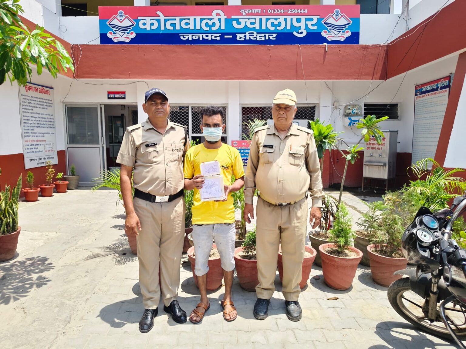 ऑपरेशन प्रहार के तहत ज्वालापुर पुलिस की बड़ी कार्रवाई,3.67 ग्राम स्मैक के साथ एक आरोपी गिरफ्तार।