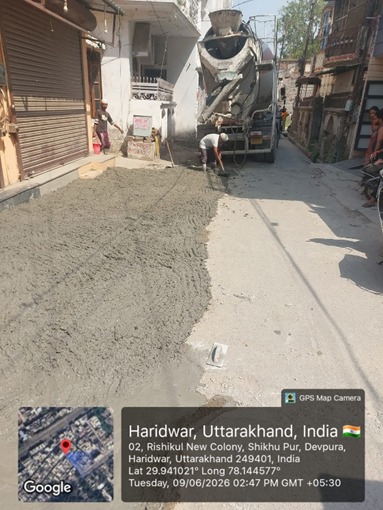 जिलाधिकारी मयूर दीक्षित द्वारा दिए गए निर्देशों के क्रम में परियोजना प्रबंधक निर्माण एवं अनुरक्षण इकाई गंगा उत्तराखंड पेयजल निगम द्वारा त्वरित गति से किए जा रहे है सीवरेज के कार्य