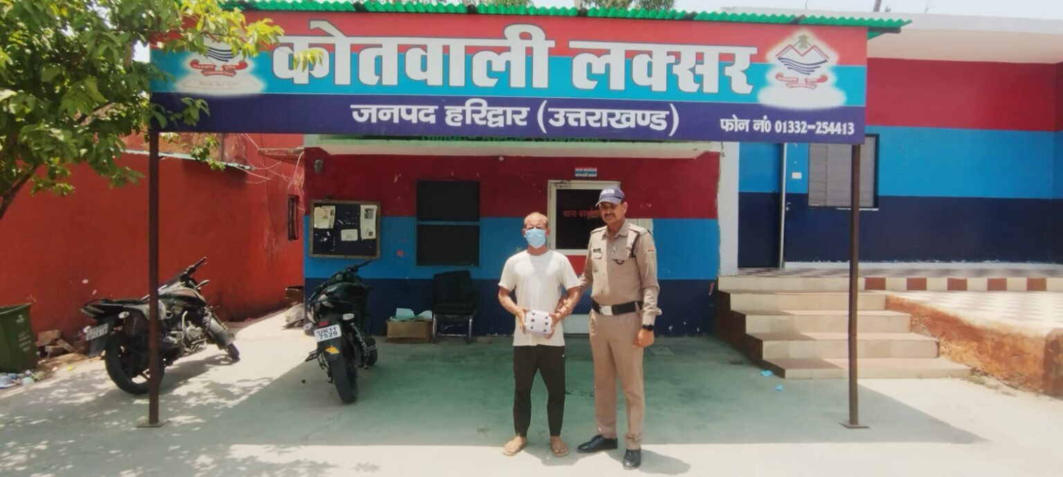 नशा तस्करो के खिलाप पुलिस की कार्यवाही लगातार जारी, 6.90 ग्राम स्मैक के साथ एक धरा
