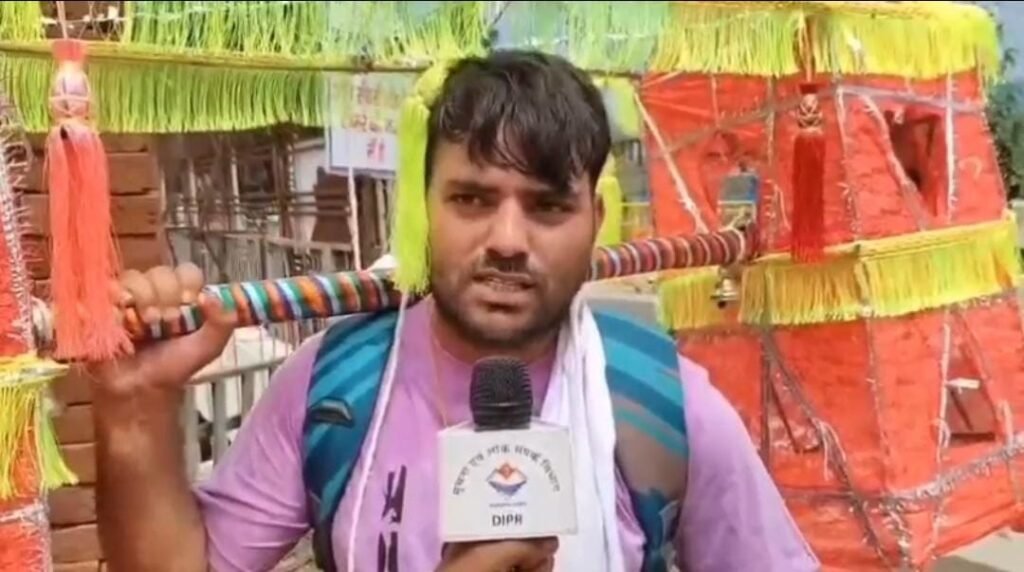 कांवड़ यात्रा में उमड़ा आस्था का सैलाब, राज्य सरकार एवं जिला प्रशासन द्वारा उपलब्ध कराई गई व्यवस्थाओं एवं सुविधाओं की सभी शिवभक्तों द्वारा की जा रही है सराहना।