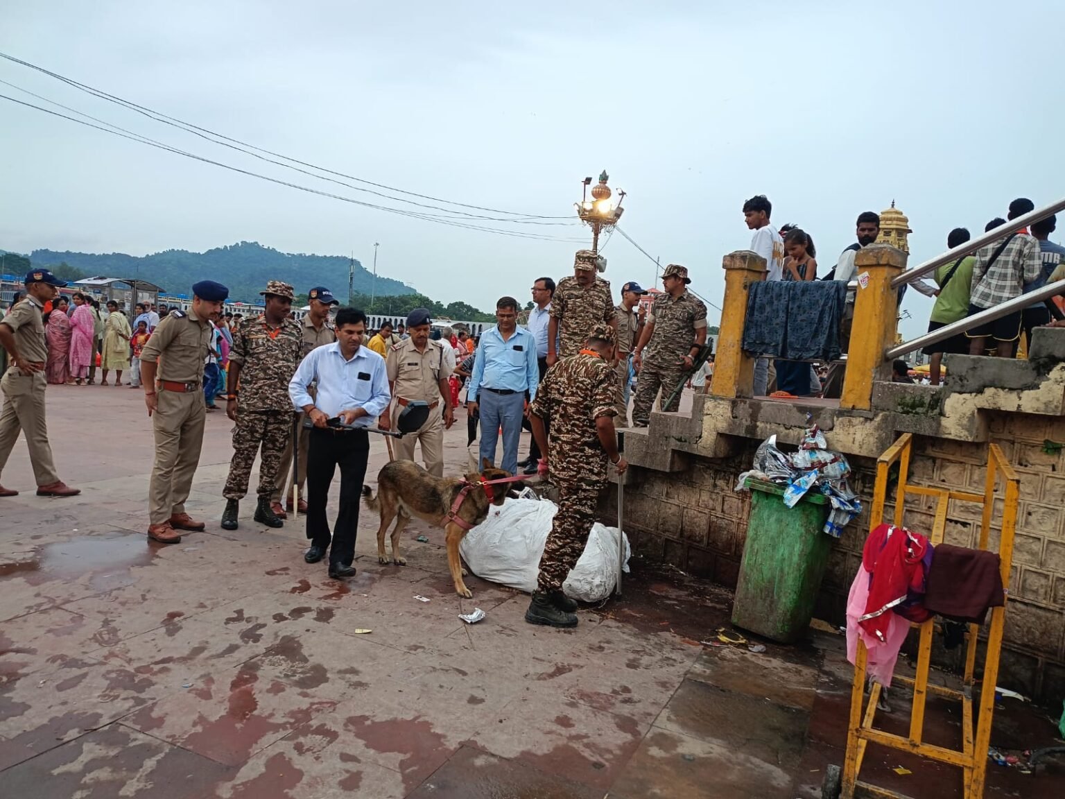 स्वतंत्रता दिवस से पूर्व हरिद्वार पुलिस का सघन चेकिंग अभियान।