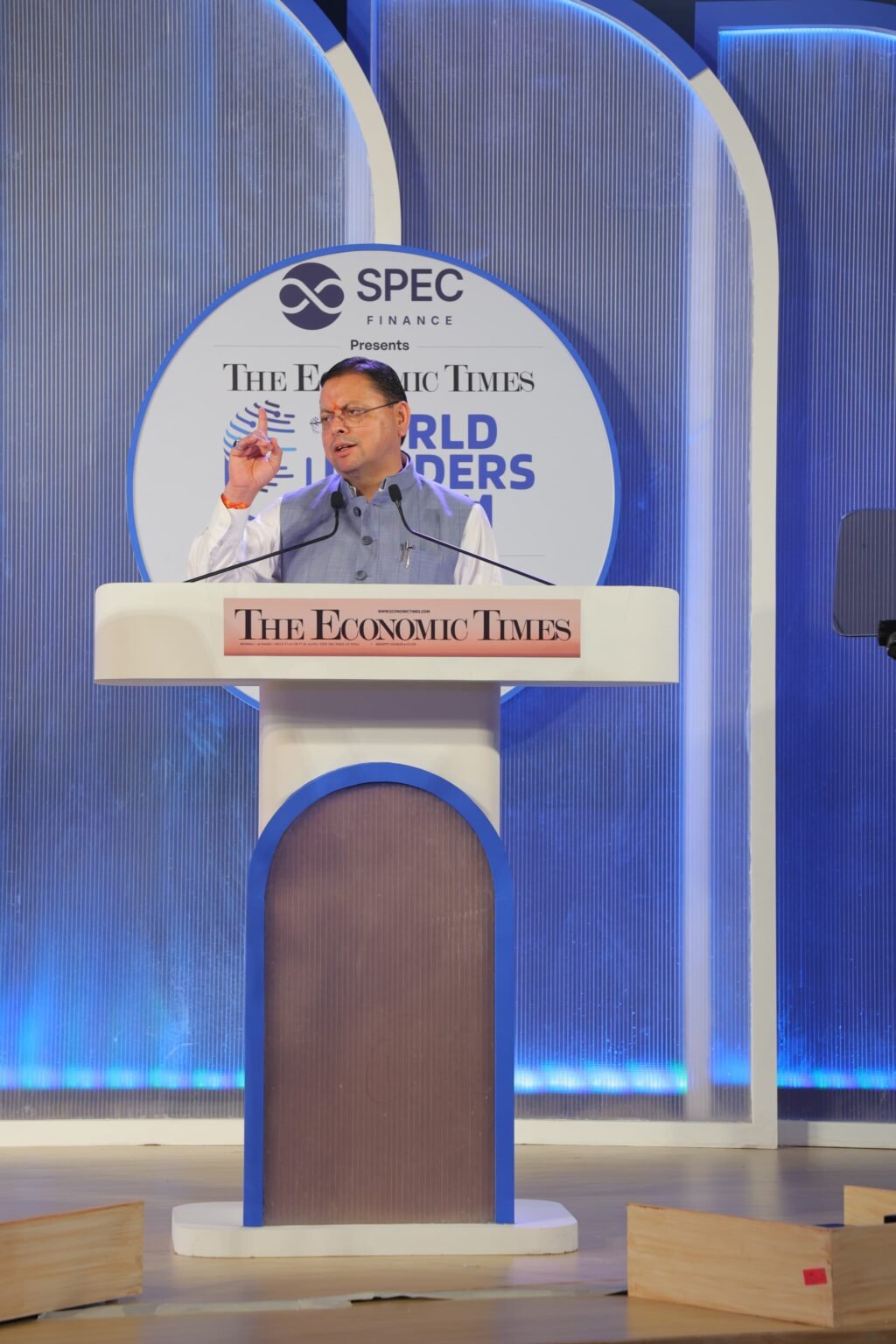 मुख्यमंत्री ने “The Economic Times World Leaders Forum 2026” कार्यक्रम में किया प्रतिभाग, विकास, निवेश और सुशासन से अग्रणी बन रहा उत्तराखण्ड।