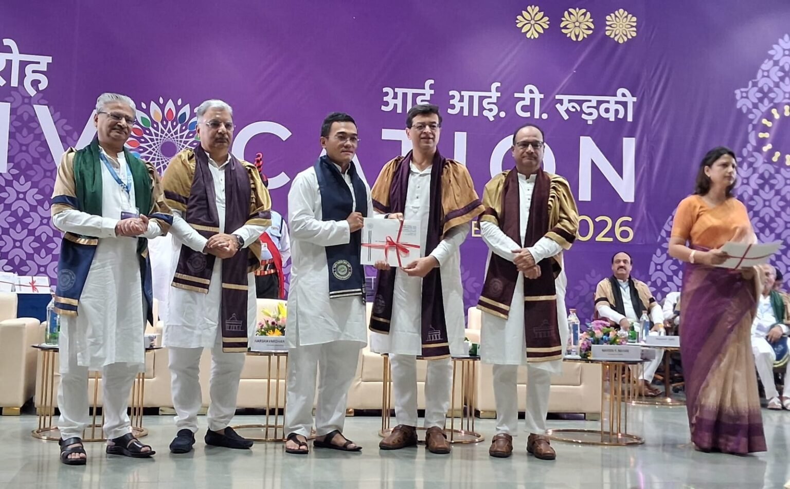 आईआईटी रुड़की में दीक्षांत समारोह का समापन, 2701 विद्यार्थियों को मिलीं उपाधियां 518 पीएचडी उपाधियों के साथ बना नया रिकॉर्ड, उच्च शिक्षा, शोध और नवाचार की उपलब्धियों का हुआ सम्मान।