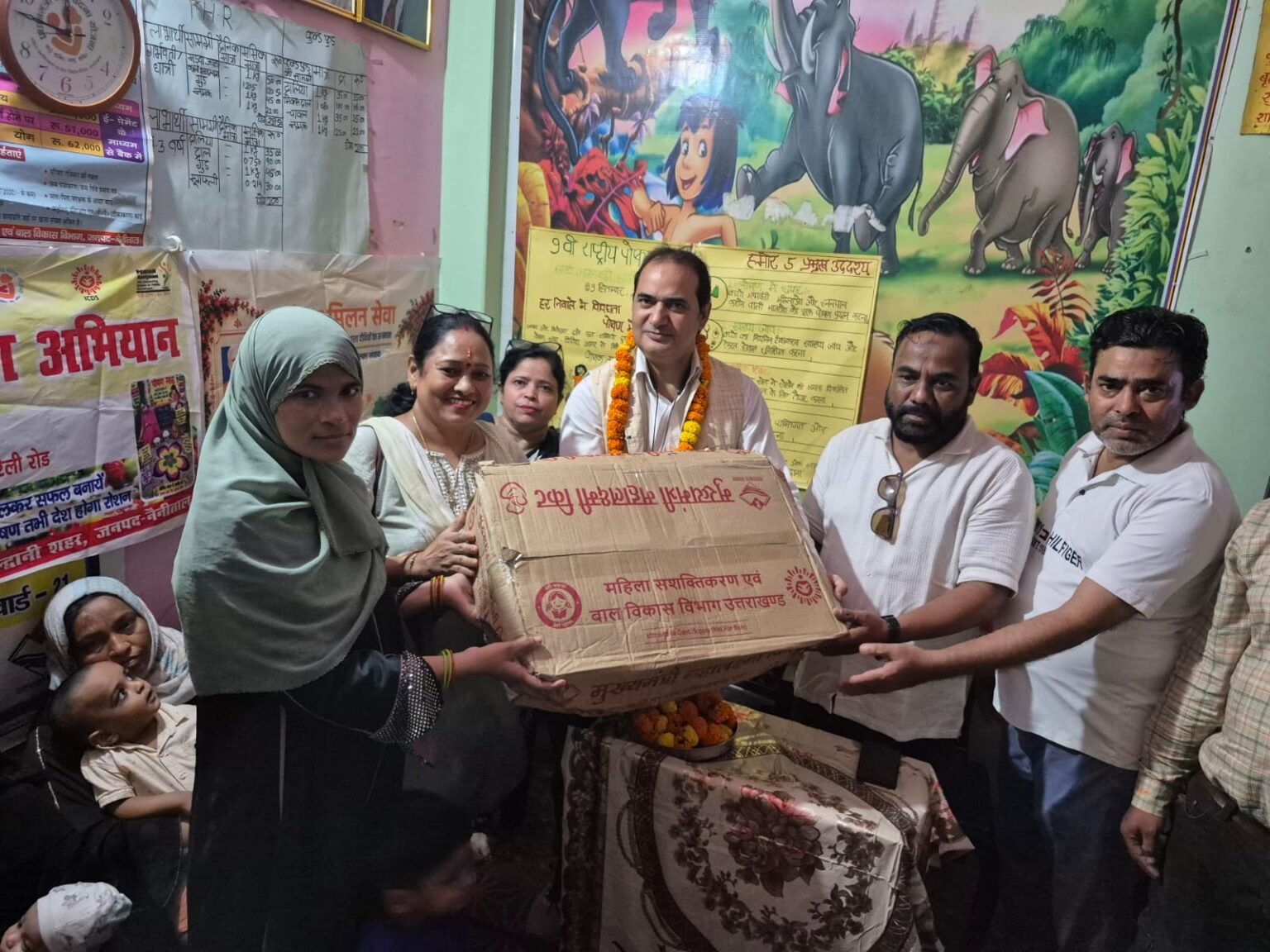 इंदिरा नगर पूर्वी में हुआ ‘आंगन मिलन सेवा’ कार्यक्रम, ज़हीर अंसारी ने किया शुभारंभ।