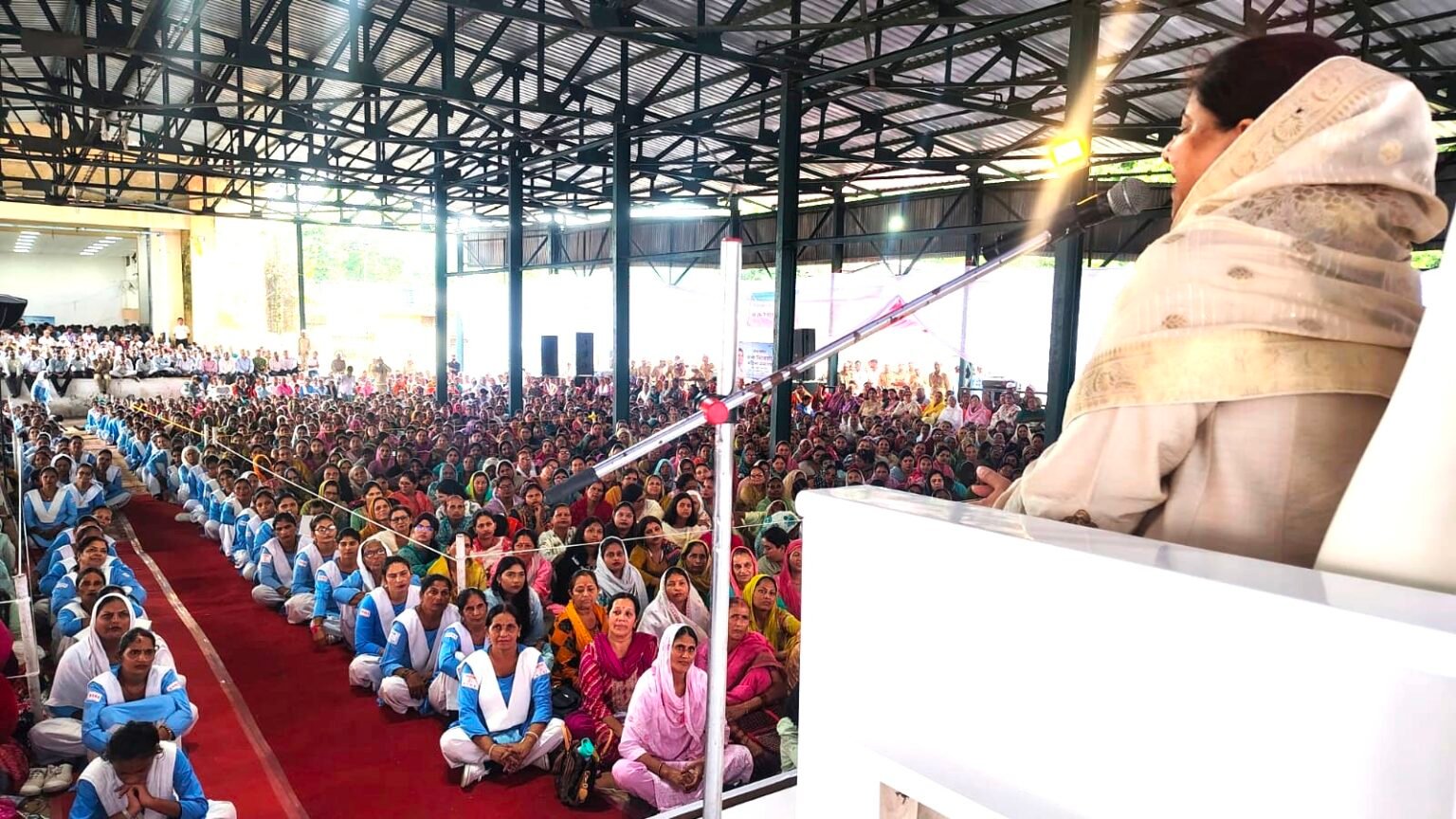 हरिद्वार में जोन स्तरीय निरंकारी महिला संत समागम का भव्य आयोजन।